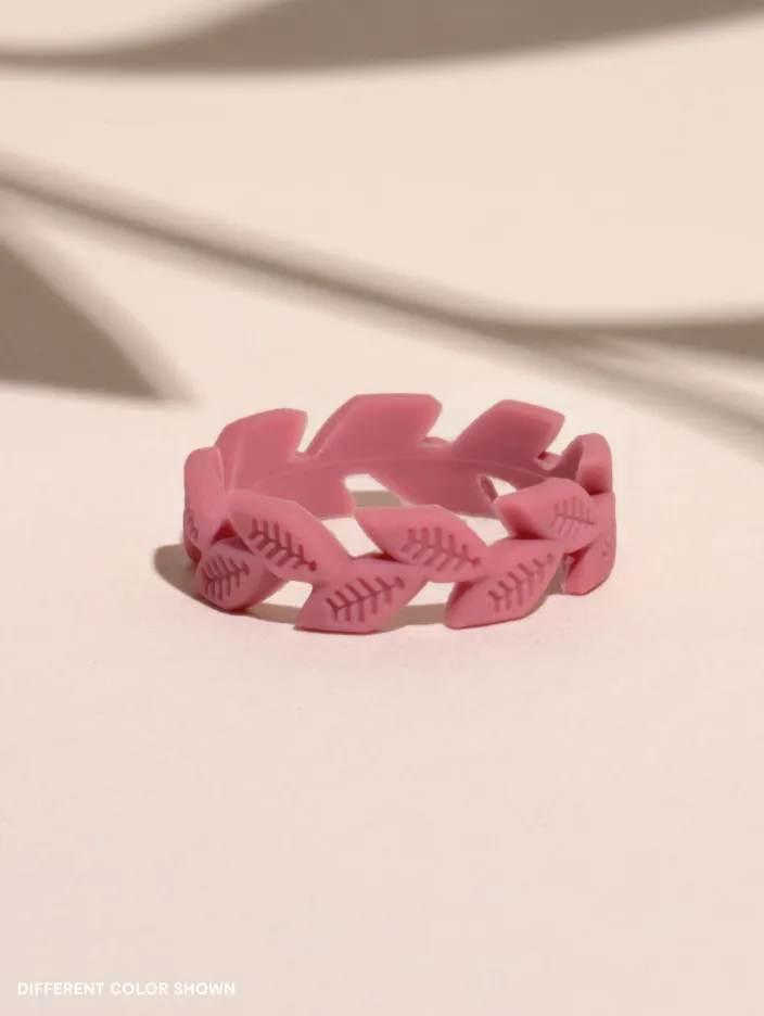 Women's Vine Silicone Ring