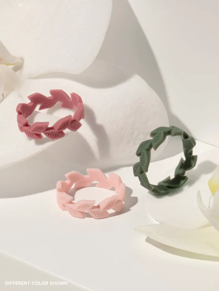 Women's Vine Silicone Ring
