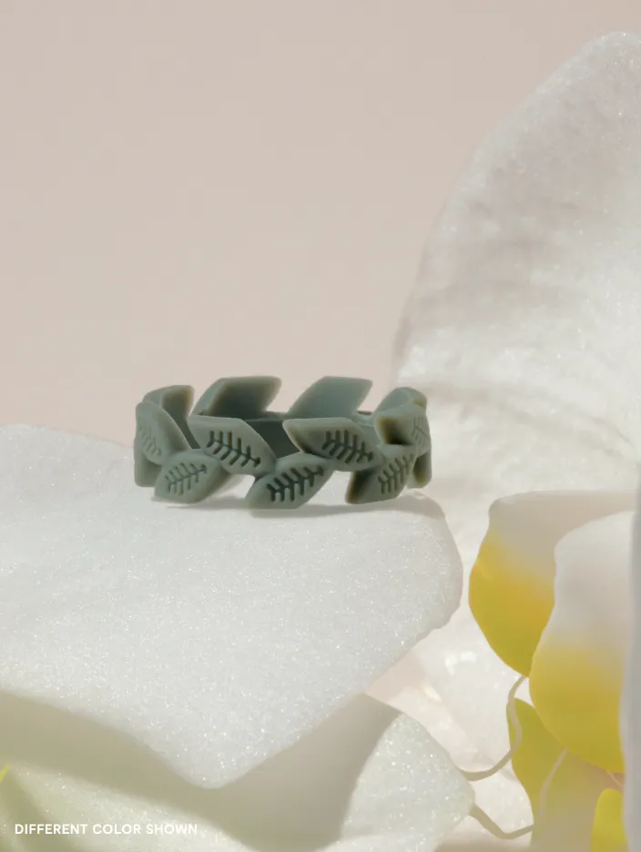 Women's Vine Silicone Ring