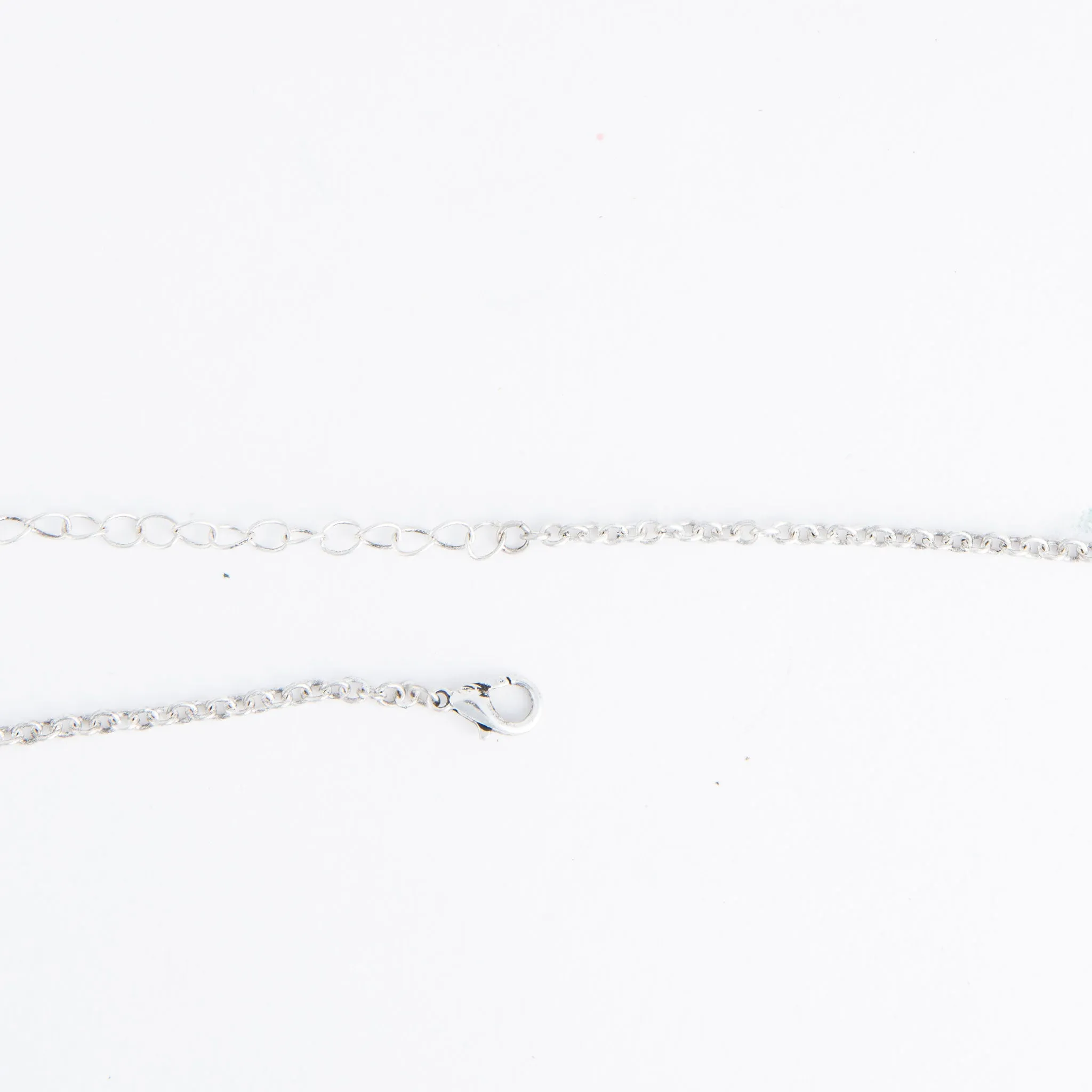 Zenni Engraved Antique Silver Butterfly 18" Pendant Necklace